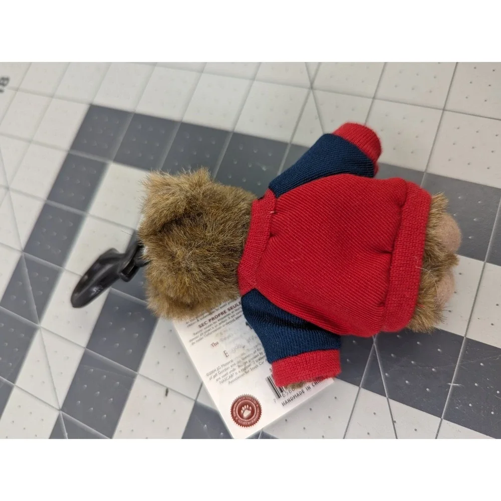 Boyds Bears Nascar Jeff Gordon Mini Plush‎ Clip On 4 Inch Stuffed Animal Toy